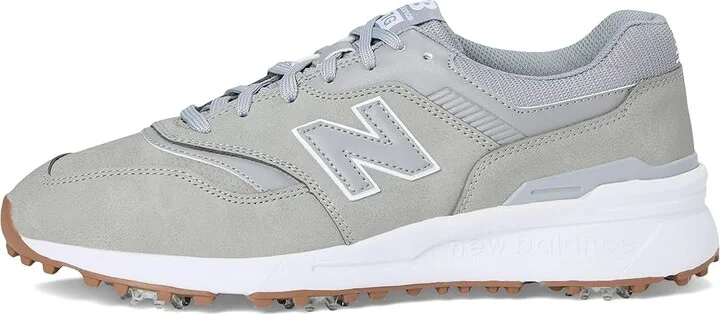 New Balance Golf 997 Golf Shoes Men's Shoes Grey : 9.5 EE - Wide, Leather/Synthetic - Image 6