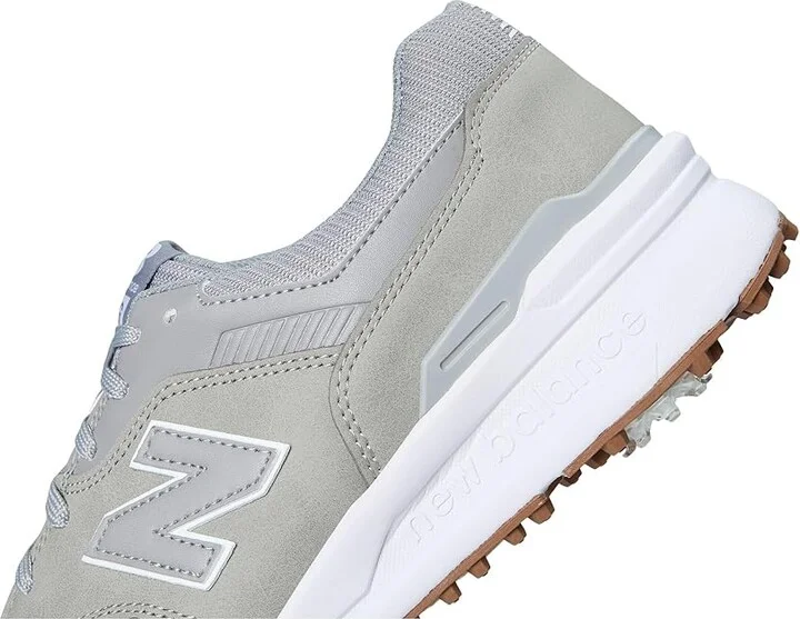 New Balance Golf 997 Golf Shoes Men's Shoes Grey : 9.5 EE - Wide, Leather/Synthetic - Image 7