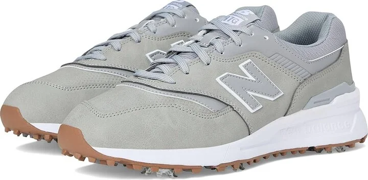 New Balance Golf 997 Golf Shoes Men's Shoes Grey : 9.5 EE - Wide, Leather/Synthetic