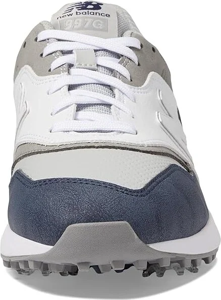 New Balance Golf 997 Golf Shoes Men's Shoes Navy/White : 8.5 EE - Wide, Leather/Synthetic - Image 3