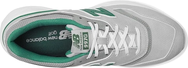 New Balance Golf 997 Sl Men's Golf Shoes Charcoal/Gray : 9 D - Medium, Leather - Image 2