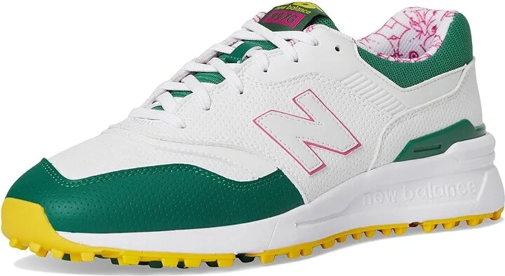 New Balance Golf 997 Sl Men's Golf Shoes White/Multi : 13 D - Medium, Leather - Image 5