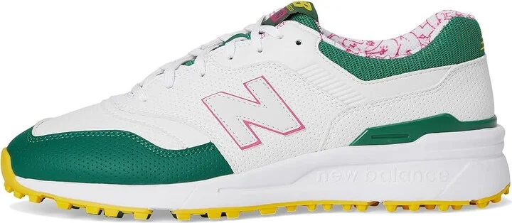 New Balance Golf 997 Sl Men's Golf Shoes White/Multi : 13 D - Medium, Leather - Image 6