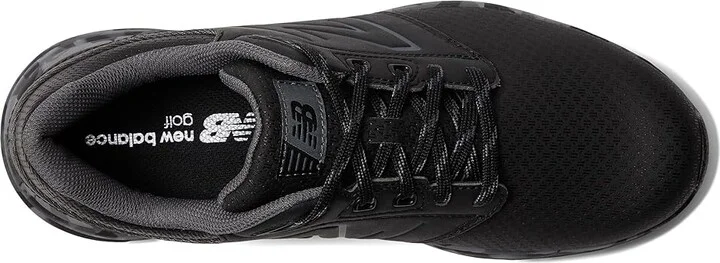 New Balance Golf Brighton Golf Shoes Men's Shoes Black : 9.5 D - Medium, Leather/Rubber - Image 2