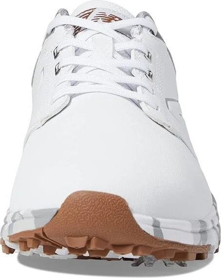 New Balance Golf Brighton Golf Shoes Men's Shoes White/Brown : 8.5 D - Medium, Synthetic/Textile - Image 5