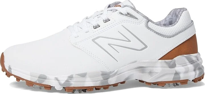 New Balance Golf Brighton Golf Shoes Men's Shoes White/Brown : 8.5 D - Medium, Synthetic/Textile - Image 6