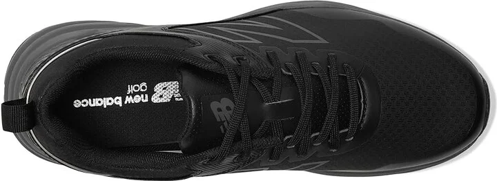 New Balance Golf Brighton V2 Men's Golf Shoes Black/Grey : 12 EE - Wide, Leather - Image 2