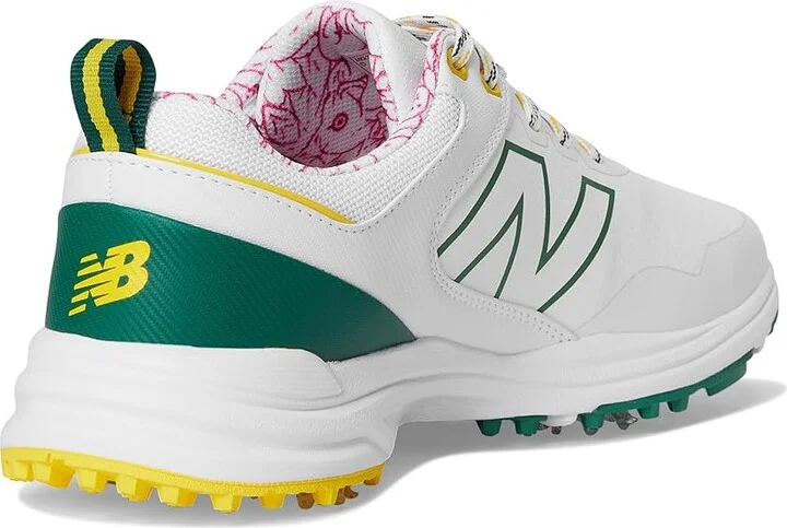 New Balance Golf Brighton V2 Men's Golf Shoes White/Green : 10.5 D - Medium, Leather - Image 4