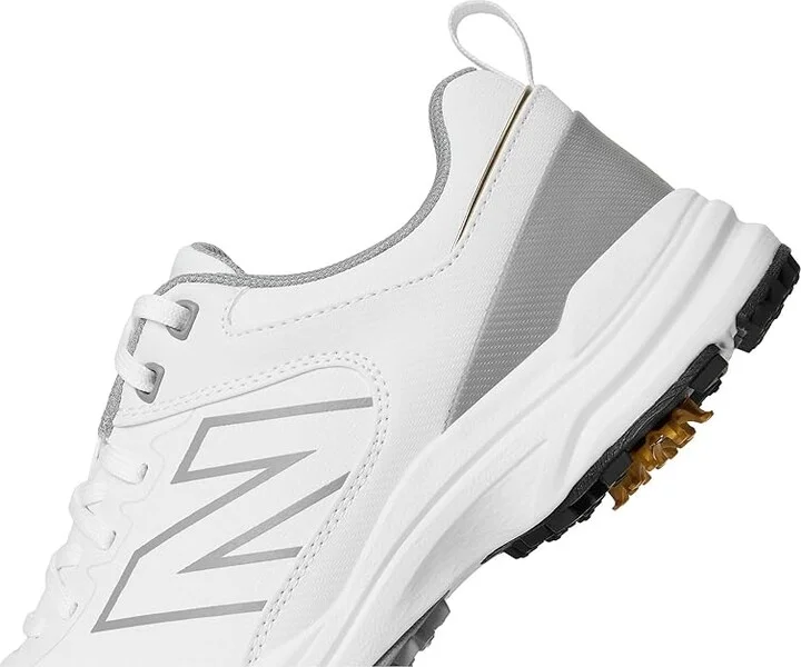 New Balance Golf Brighton V2 Men's Golf Shoes White/Grey : 11.5 4E - Extra Wide, Leather - Image 7