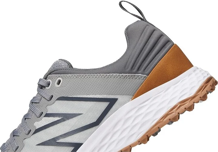 New Balance Golf Fresh Foam Contend V2 Men's Shoes Grey/Charcoal : 9 EE - Wide, Rubber - Image 4