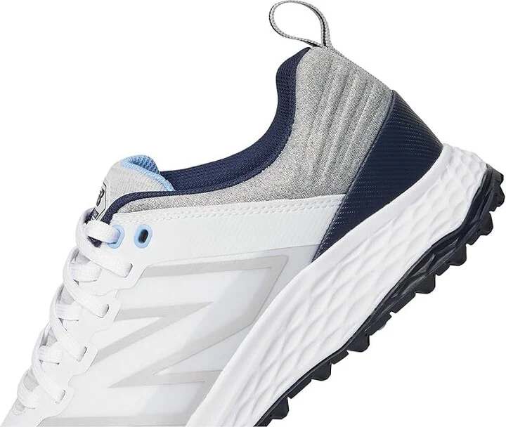 New Balance Golf Fresh Foam Contend V2 Men's Shoes White/Blue : 10.5 D - Medium, Rubber - Image 7