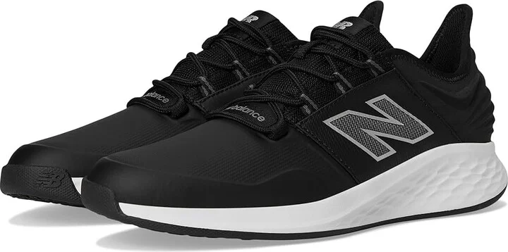 New Balance Golf Fresh Foam Roav Golf V2 Men's Golf Shoes Black/Grey : 10.5 4E - Extra Wide, Leather