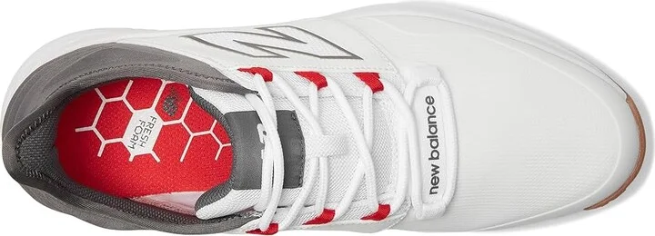New Balance Golf Fresh Foam Roav Golf V2 Men's Golf Shoes White : 9.5 D - Medium, Leather - Image 2