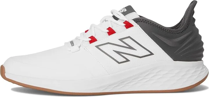 New Balance Golf Fresh Foam Roav Golf V2 Men's Golf Shoes White : 9.5 D - Medium, Leather - Image 6