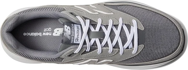 New Balance Golf Heritage Men's Shoes Grey : 10.5 EE - Wide, Leather - Image 2