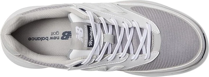 New Balance Golf Heritage Men's Shoes White : 9 4E - Extra Wide, Leather - Image 2