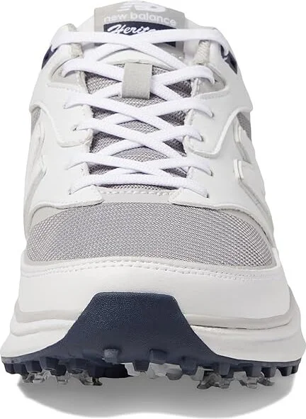 New Balance Golf Heritage Men's Shoes White : 9 4E - Extra Wide, Leather - Image 3
