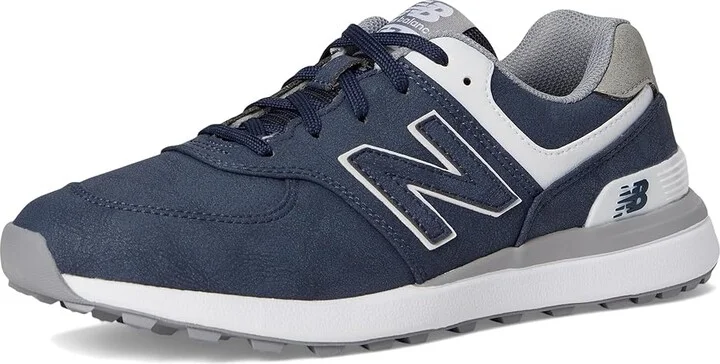 New Balance Golf Women'S 574 Greens V2 Women's Golf Shoes Navy : 7.5 B - Medium, Leather - Image 5
