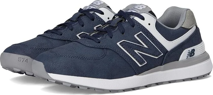 New Balance Golf Women'S 574 Greens V2 Women's Golf Shoes Navy : 7.5 B - Medium, Leather