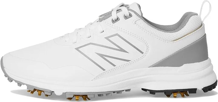 New Balance Golf Women'S Brighton V2 Women's Golf Shoes White/Grey : 8.5 B - Medium, Leather - Image 6