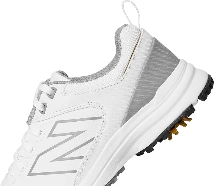 New Balance Golf Women'S Brighton V2 Women's Golf Shoes White/Grey : 8.5 B - Medium, Leather - Image 7