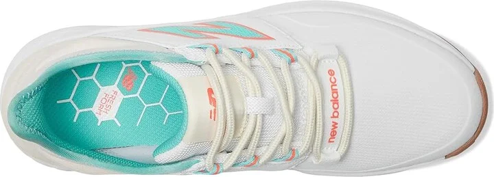 New Balance Golf Women'S Fresh Foam Roav Golf V2 Women's Golf Shoes Seashell : 7.5 D - Wide, Leather - Image 2