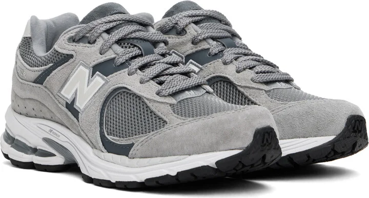 New Balance Gray 2002R Sneakers - Image 4