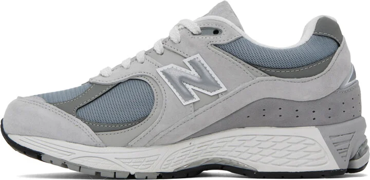 New Balance Gray 2002RX Sneakers - Image 3