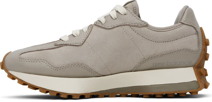 New Balance Gray 327 Sneakers - Image 3