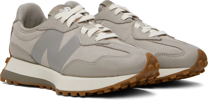 New Balance Gray 327 Sneakers - Image 4