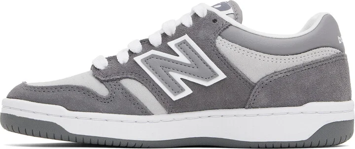 New Balance Gray 480 Sneakers - Image 3