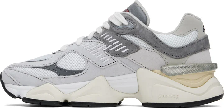 New Balance Gray 9060 Sneakers - Image 3