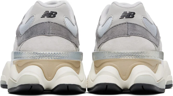 New Balance Gray 9060 Sneakers - Image 2