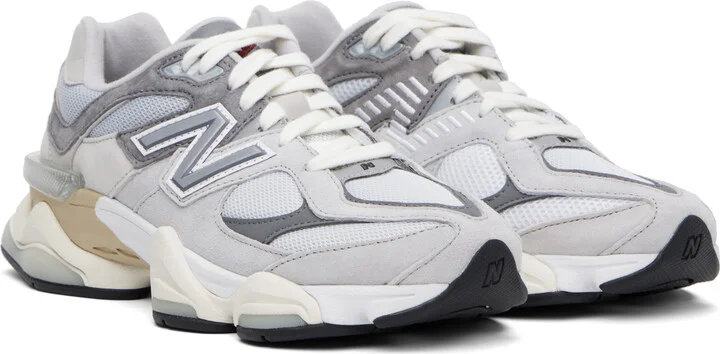 New Balance Gray 9060 Sneakers - Image 4