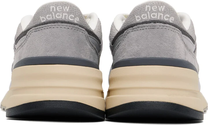 New Balance Gray 997R Sneakers - Image 2