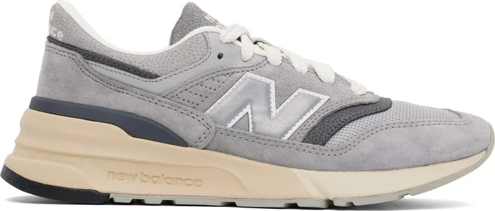New Balance Gray 997R Sneakers