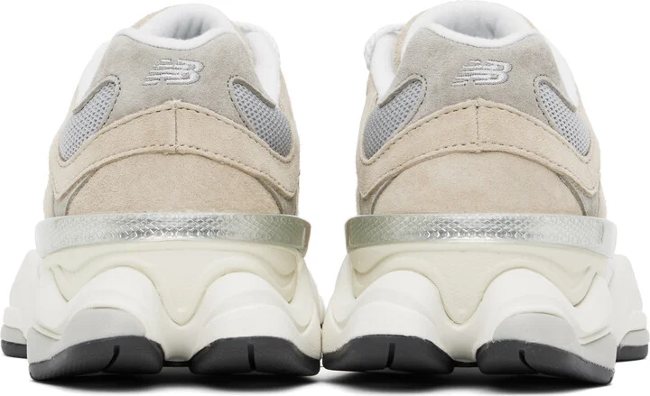 New Balance Gray & Beige 9060 Sneakers - Image 2