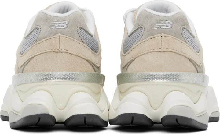New Balance Gray & Beige 9060 Sneakers - Image 2