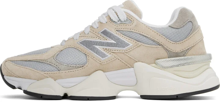 New Balance Gray & Beige 9060 Sneakers - Image 3