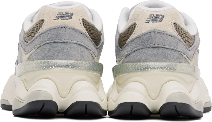New Balance Gray & Beige 9060 Sneakers - Image 2