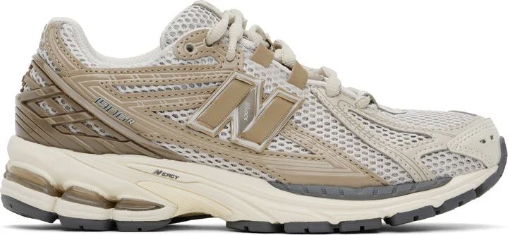 New Balance Gray & Brown 1906R Sneakers