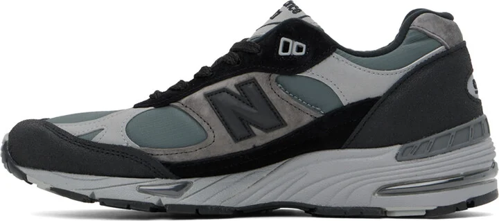 New Balance Gray Made In UK 991v1 Sneakers - Image 3