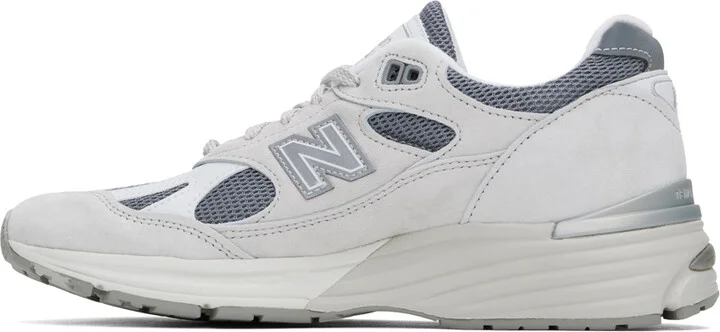 New Balance Gray MADE in UK 991v2 Sneakers - Image 3