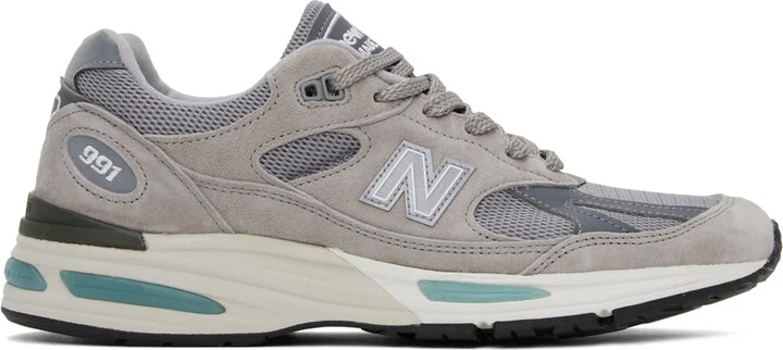 New Balance Gray Made In UK 991v2 Sneakers