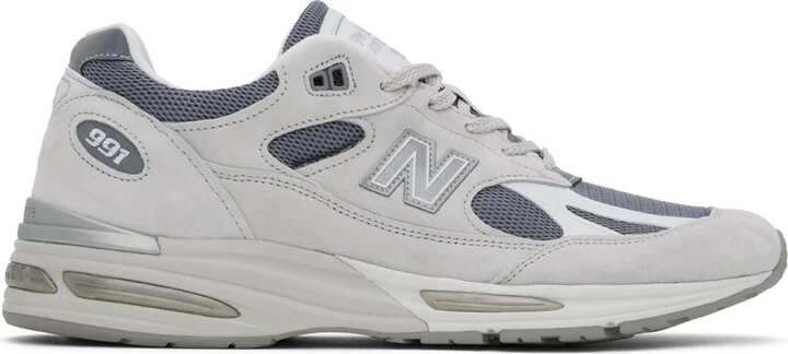 New Balance Gray 'Made in UK' 991v2 Sneakers