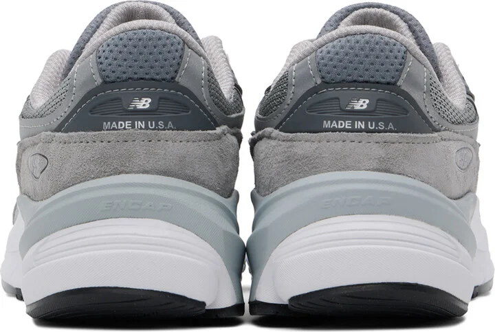 New Balance Gray Made In USA 990v6 Sneakers - Image 2