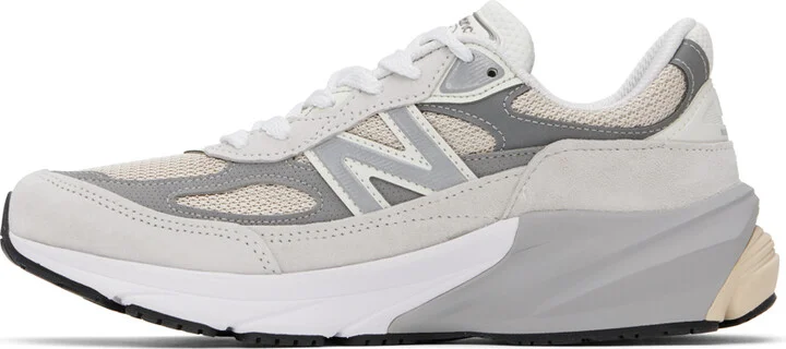 New Balance Gray 'Made in USA' 990v6 Sneakers - Image 3