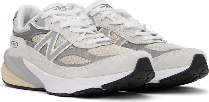New Balance Gray 'Made in USA' 990v6 Sneakers - Image 4