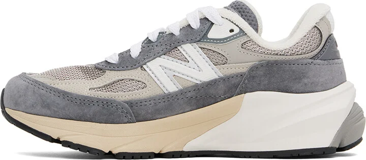 New Balance Gray 'Made in USA' 990v6 Sneakers - Image 3