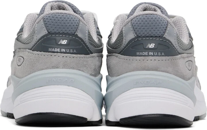New Balance Gray 'Made in USA' 990v6 Sneakers - Image 2